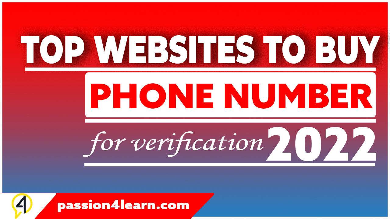 buy phone number for sms verification